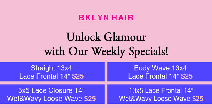 Unlock Glamour with Our Weekly Specials! 🌟