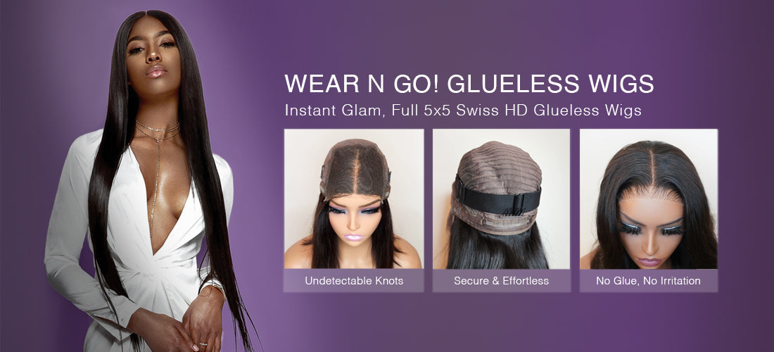 Brooklyn Hair Glueless Wigs