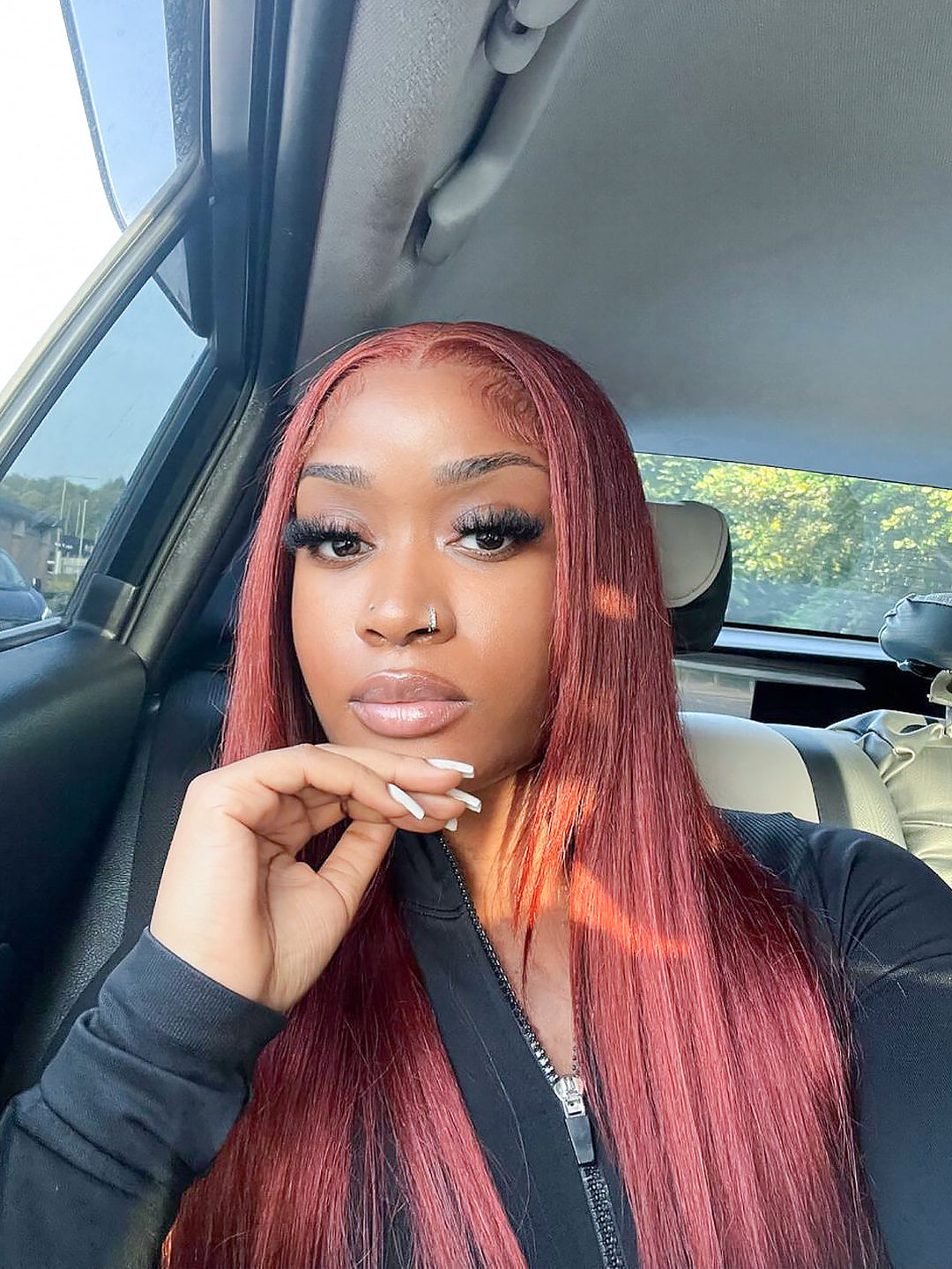 Frontal wig straight best sale