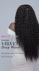 11A Plus Velvet Deep Wave Bundle – 100% Raw Virgin Human Hair
