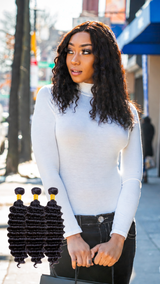 11A Premium Caribbean Deep Curl 3-Bundle Deal - 50% OFF