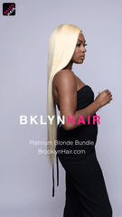 Brooklyn Hair 11A Raw Hair #613 Silky Straight Platinum Blonde 2 Bundle Deal – 100% Unprocessed Human Hair