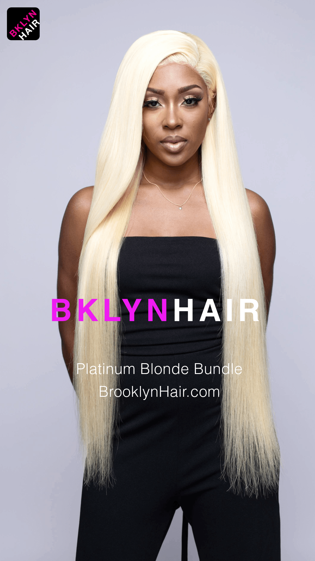 Brooklyn Hair 11A Raw Hair #613 Silky Straight Platinum Blonde Bundles – High-End Glow Series