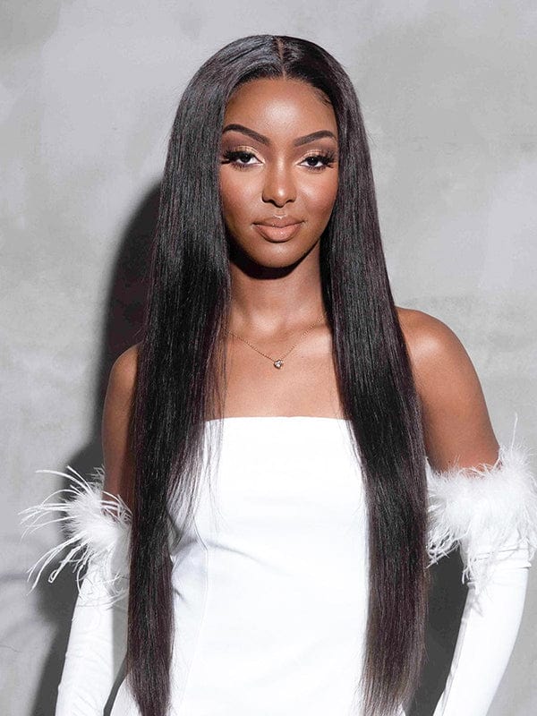 Brooklyn Hair 11A Raw Hair Silky Straight 2 Bundle Deal – 100% Unprocessed Human Hair Natural Black