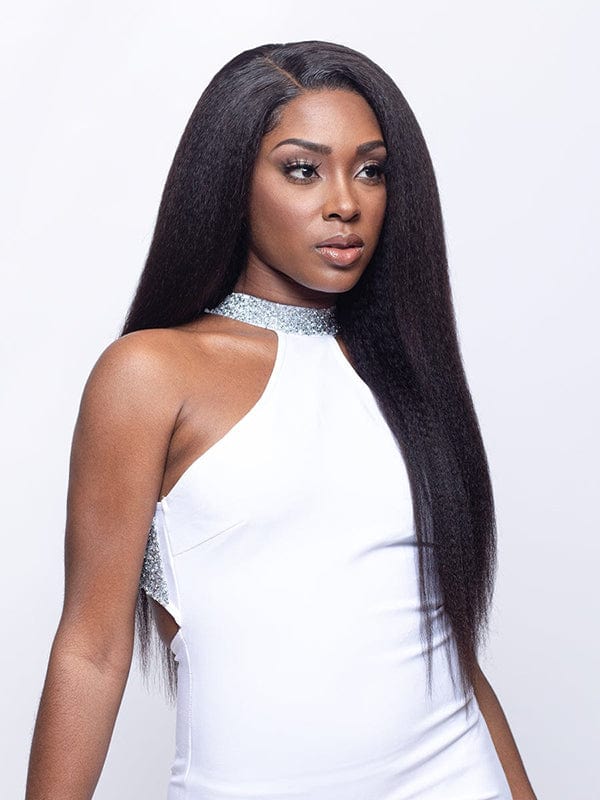 Brooklyn Hair 11A Raw Natural Kinky Straight 2 Bundle Deal – 100% Unprocessed Human Hair Natural Black