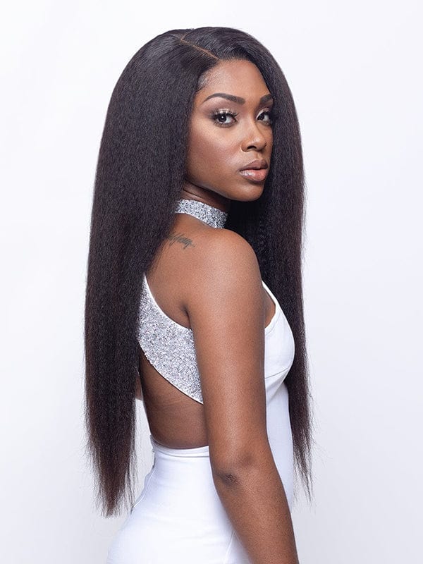 Brooklyn Hair 11A Raw Natural Kinky Straight 2 Bundle Deal – 100% Unprocessed Human Hair Natural Black