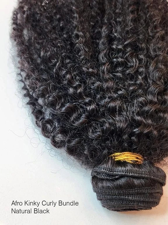 Brooklyn Hair 11A Raw Virgin Afro Kinky Curly Bundle – Natural Black 100% Unprocessed Human Hair
