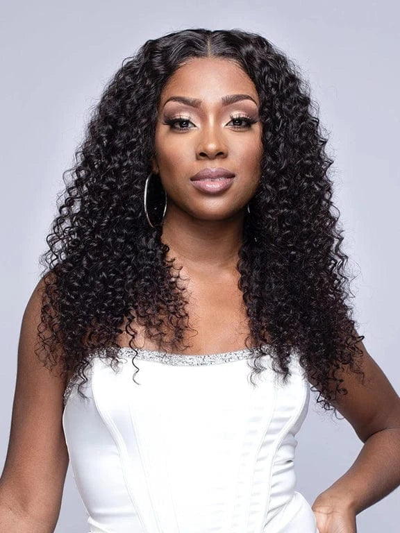 Brooklyn Hair 11A Raw Virgin Caribbean Deep Curl Bundle – Natural Black 100% Unprocessed Human Hair