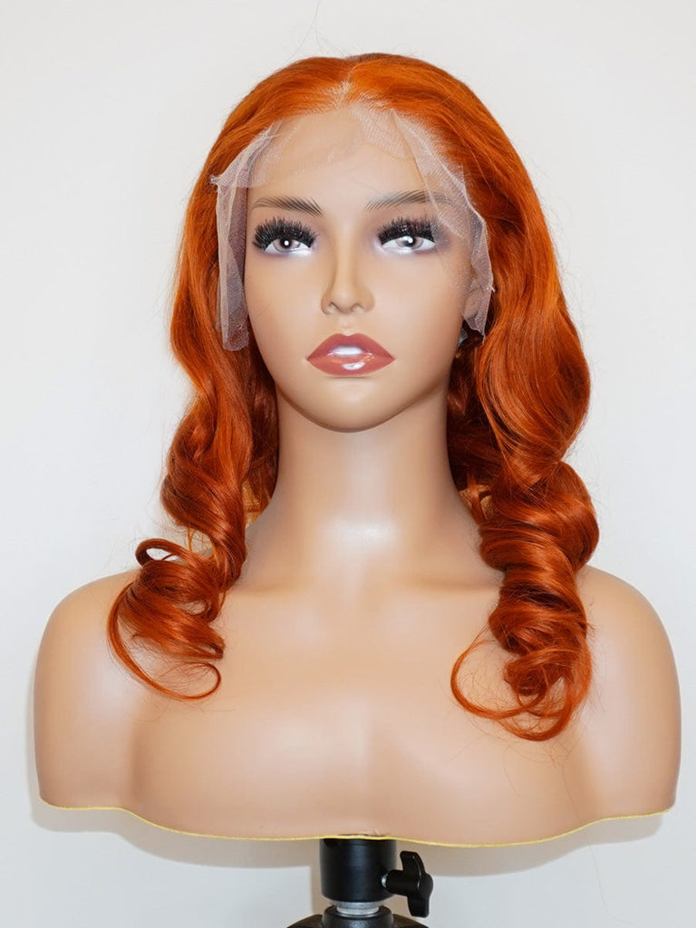 Brooklyn Hair 13x4 HD Lace Front Color-Pop Wig / Loose Body Wave Style Wig 16-18" 16-18" / Cajun Spice / 13x4 HD Lace
