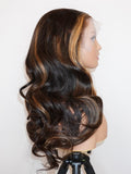 Brooklyn Hair 13x4 HD Lace Front Color-Pop Wig / Loose Body Wave Wig-Golden Honey 16-18" / Golden Honey / 13x4 HD Lace