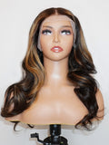 Brooklyn Hair 13x4 HD Lace Front Color-Pop Wig / Loose Body Wave Wig-Golden Honey 16-18" / Golden Honey / 13x4 HD Lace