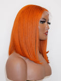 Brooklyn Hair 13x4  HD Lace Front Color-Pop Wig / Straight Bob Wig-Cajun Spice