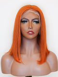 Brooklyn Hair 13x4  HD Lace Front Color-Pop Wig / Straight Bob Wig-Cajun Spice Bob Short / Cajun Spice / 13x4 HD Lace
