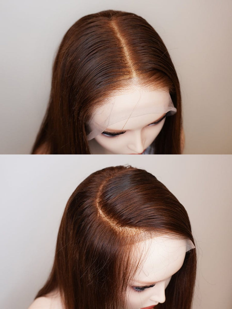 Brooklyn Hair 13x4  HD Lace Front Color-Pop Wig / Straight Bob Wig-Moonlit Bob Short / Moonlit / 13x4 HD Lace