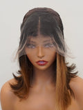 Brooklyn Hair 13x4  HD Lace Front Color-Pop Wig / Straight Bob Wig-Sun-kissed Bob Short / Sun-kissed / 13x4 HD Lace