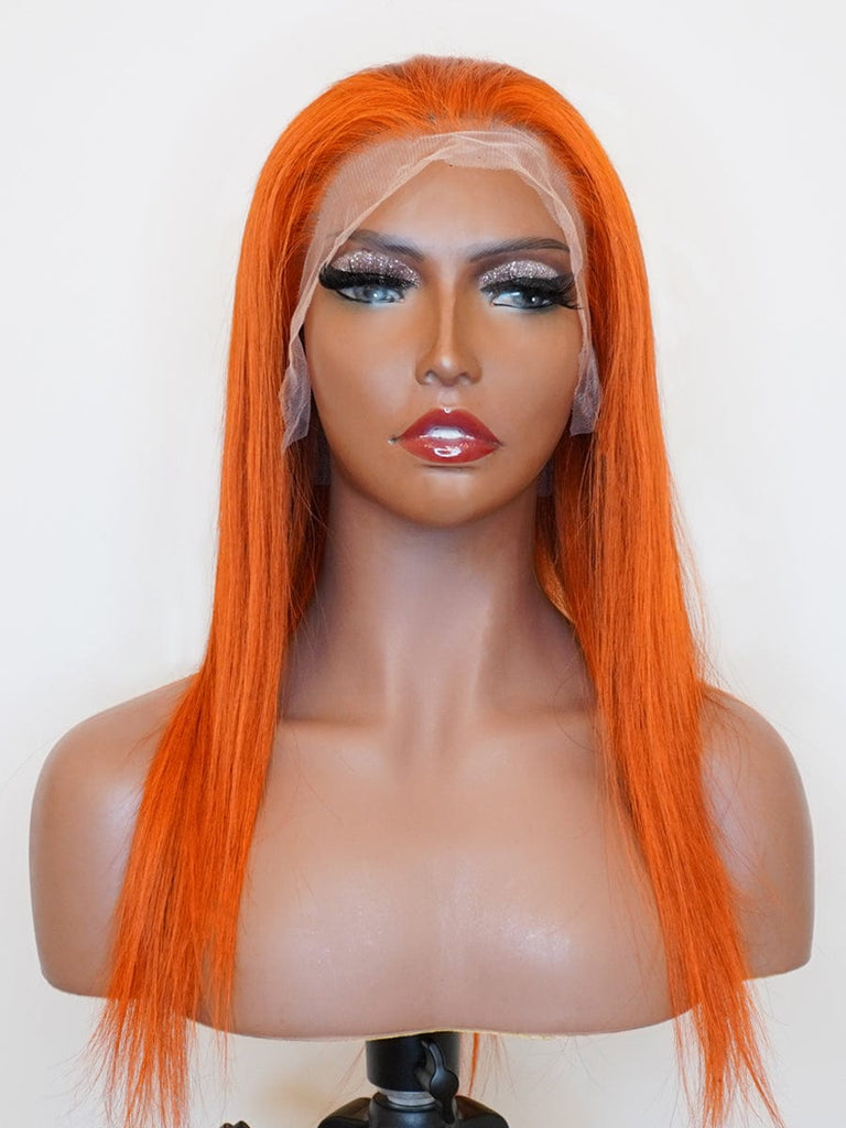 Brooklyn Hair 13x4  HD Lace Front Color-Pop Wig / Straight Wig-Cajun Spice 14-16" / Cajun Spice / 13x4 HD Lace