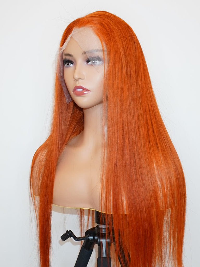 Brooklyn Hair 13x4  HD Lace Front Color-Pop Wig / Straight Wig-Cajun Spice
