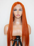 Brooklyn Hair 13x4  HD Lace Front Color-Pop Wig / Straight Wig-Cajun Spice