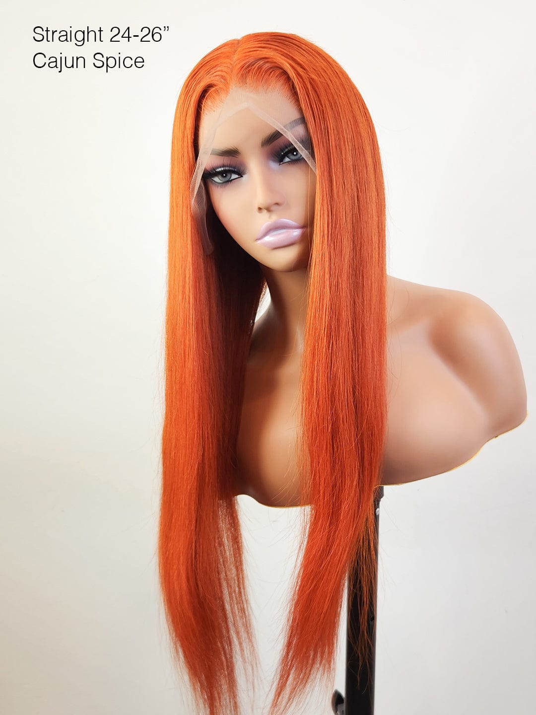 Brooklyn Hair 13x4 HD Lace Front Wig / Straight Cajun Spice