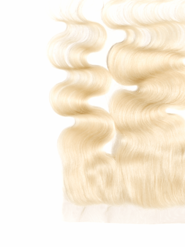 Brooklyn Hair 13x4 HD Lace Frontal – Body Wave Platinum Blonde #613 True Swiss HD 100% Remy Human Hair