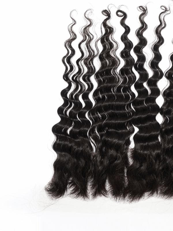 Brooklyn Hair 13x4 HD Lace Frontal – Loose Deep Wave True Swiss HD 100% Remy Human Hair