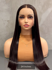 Silky Straight 13x4 HD Lace Front Wig 180% Density