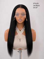 The BKLYN Exclusive: 13×5 HD Lace Frontal Glueless Wig – Straight 18–20″, 180% Density