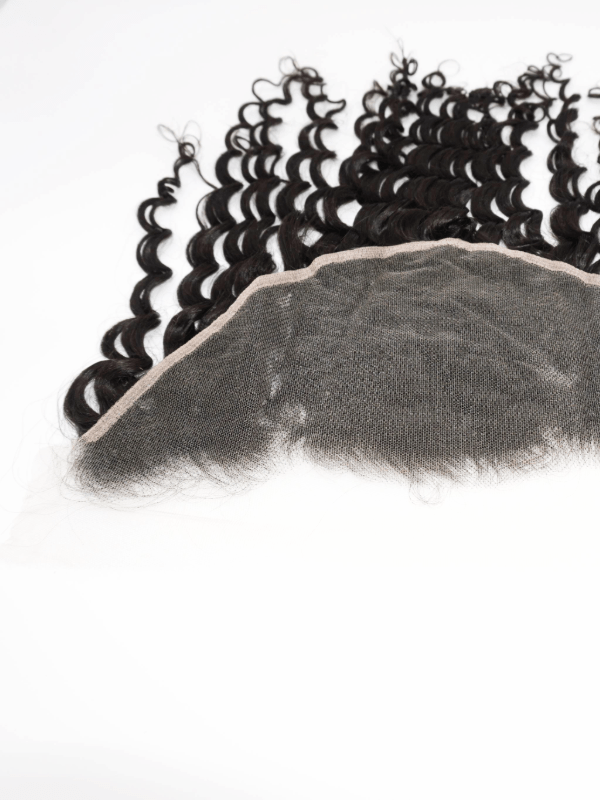 Brooklyn Hair 13x6 HD Lace Frontal – Bohemian Jerry Curl True Swiss HD 100% Remy Human Hair 14" / Water Wave / Swiss HD Lace