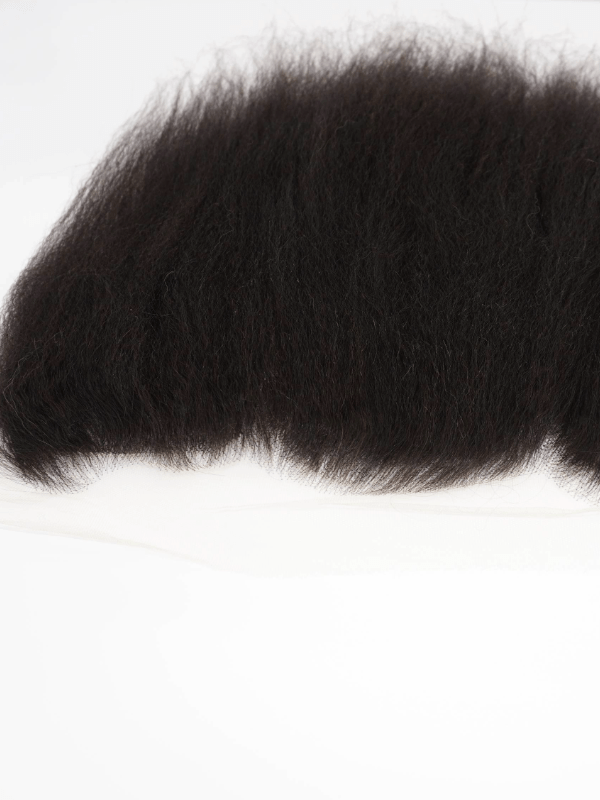 Brooklyn Hair 13x6 HD Lace Frontal – Kinky Straight True Swiss HD 100% Remy Human Hair 14" / Kinky Straight / Swiss HD Lace