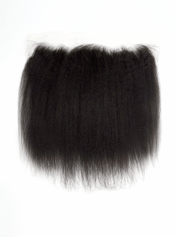 Brooklyn Hair 13x6 HD Lace Frontal – Kinky Straight True Swiss HD 100% Remy Human Hair 14" / Kinky Straight / Swiss HD Lace