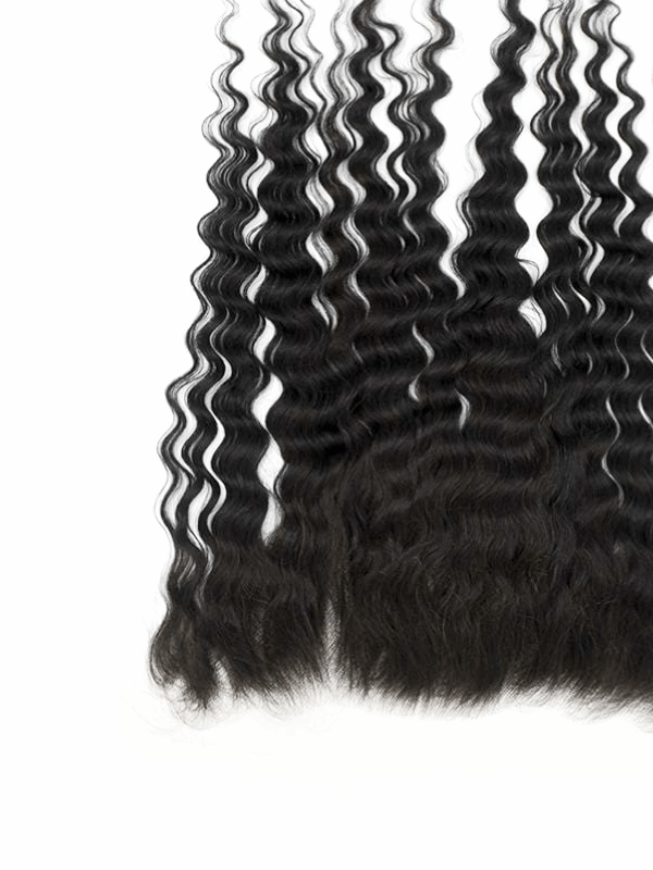 Brooklyn Hair 13x6 HD Lace Frontal – Loose Deep Wave True Swiss HD 100% Remy Human Hair