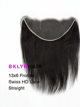 13x6 HD Lace Frontal – Straight True Swiss HD 100% Remy Human Hair