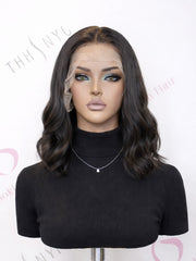 13x6 Lace Front Wig Loose Body Wave Human Hair 12-14"