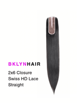 2x6 HD Lace Closure – Straight Pre-Bleached Knots True Swiss HD 100% Remy