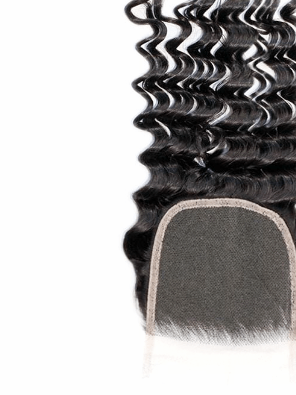 Brooklyn Hair 4x4 HD Lace Closure – Caribbean Deep Curl True Swiss HD 100% Remy Human Hair
