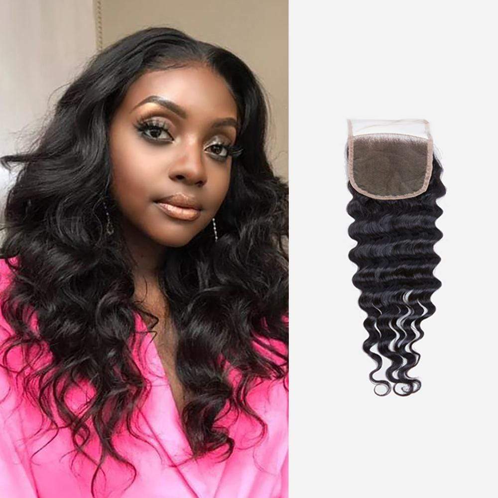 Brooklyn Hair 4x4 Lace Closure Brazilian Loose Wave