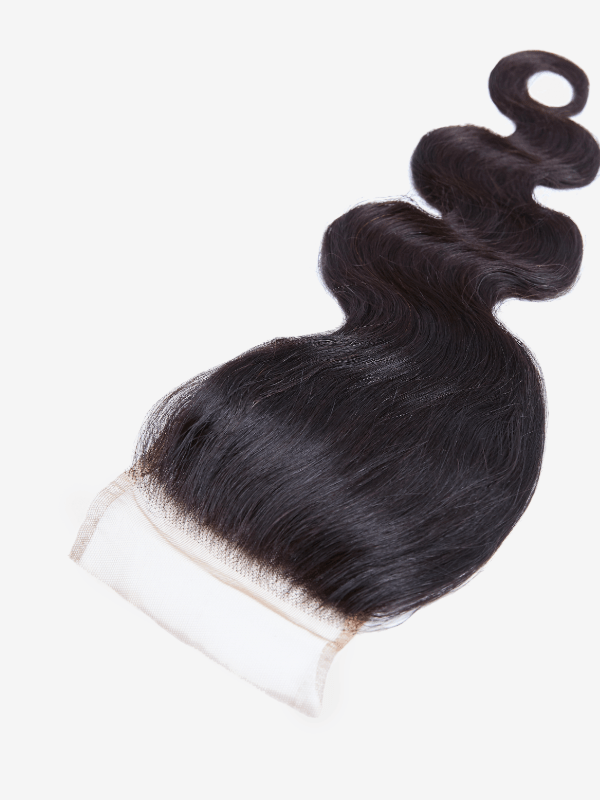 Brooklyn Hair 4x4 Transparent Lace Closure – Body Wave 100% Unprocessed Virgin Human Hair
