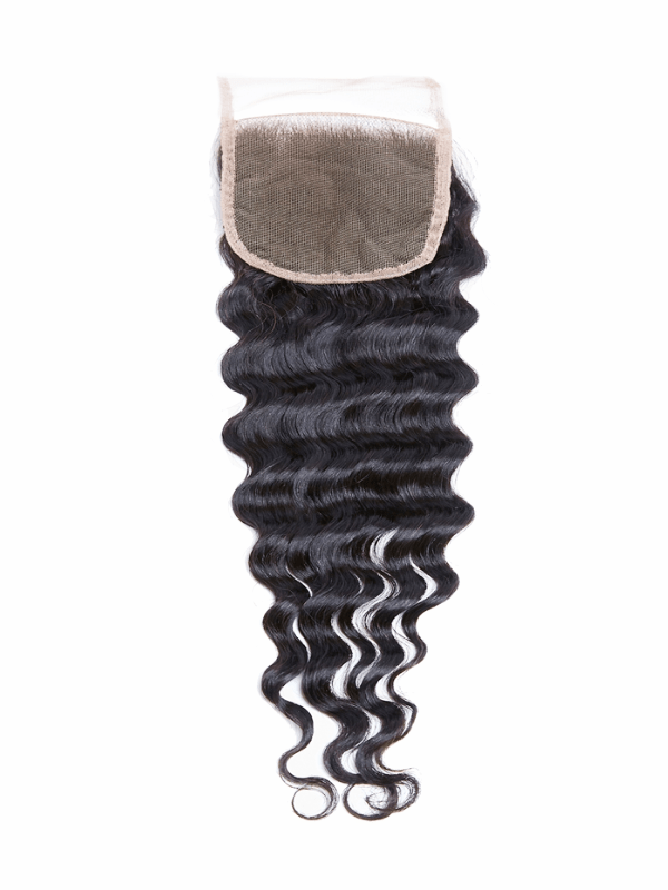 Brooklyn Hair 4x4 Transparent Lace Closure – Brazilian Loose Wave 100% Virgin Human Hair