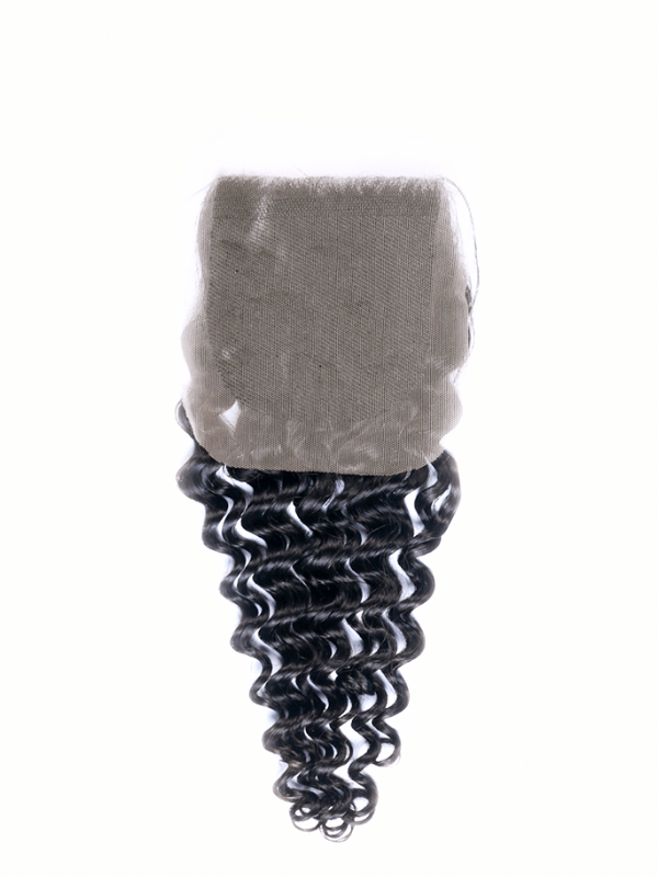 Brooklyn Hair 4x4 Transparent Lace Closure – Peruvian Loose Deep Wave 100% Virgin Human Hair