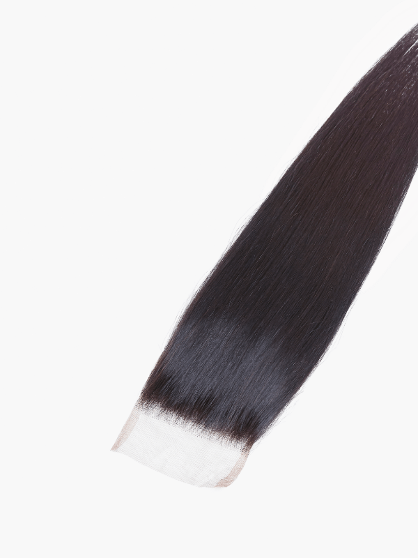 Brooklyn Hair 4x4 Transparent Lace Closure – Straight 100% Virgin Remy Human Hair