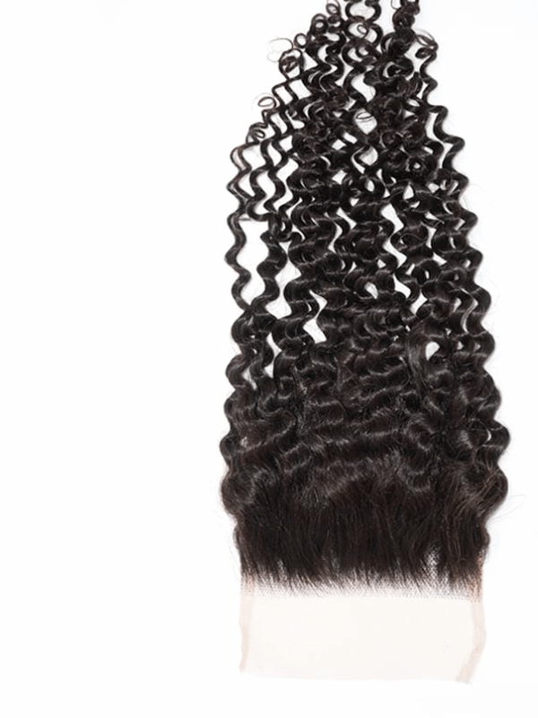 Brooklyn Hair 5x5 HD Lace Closure – Bohemian Jerry Curl True Swiss HD 100% Remy Human Hair 14-16" / Water Wave / Swiss HD Lace