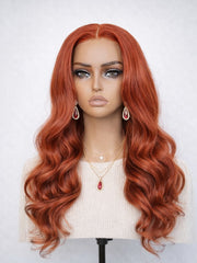 Wear N Go! Ginger Copper Loose Body Wave Glueless Wig 5x5 HD Lace