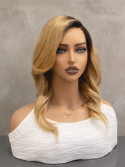 Wear N Go Ombre Blonde Glueless Wig 5x5 HD Lace Loose Body Wave