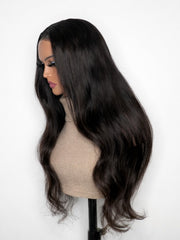 Loose Body Wave Wig 5x5 Swiss HD Lace Glueless Fit