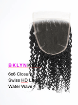 6x6 HD Lace Closure – Bohemian Jerry Curl True Swiss HD 100% Remy Human Hair