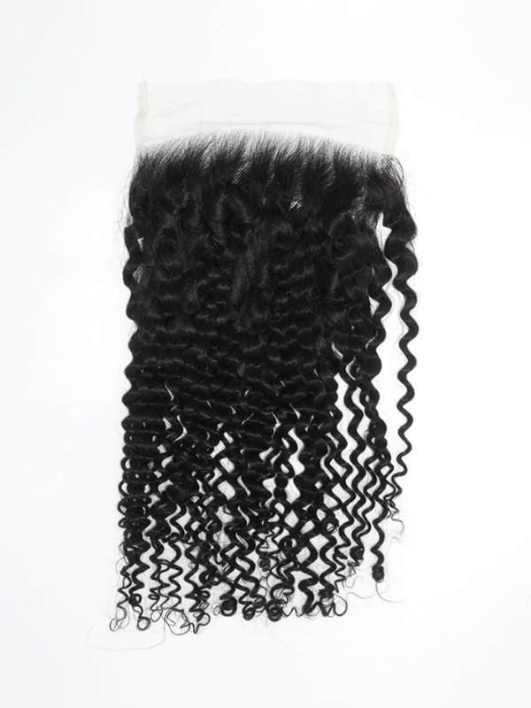 Brooklyn Hair 6x6 HD Lace Closure – Bohemian Jerry Curl True Swiss HD 100% Remy Human Hair 14" / Water Wave / Swiss HD Lace