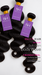 9A Plus Body Wave 3-Bundle Deal – Sleek Raw-Feel Hair