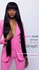 9A Plus Grade Silky Straight Human Hair Bundles Weft Extensions