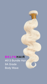 9A Blonde #613 Body Wave 3-Bundle Deal