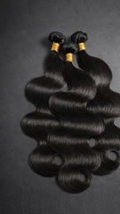9A Grade Plus! Body Wave 3 Bundle Deal – Sleek Raw Feel Hair Up to 40% OF